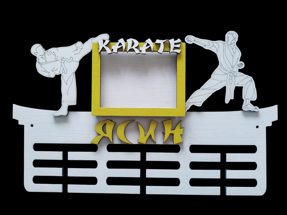 Закачалка за медали - Карате - Image 5