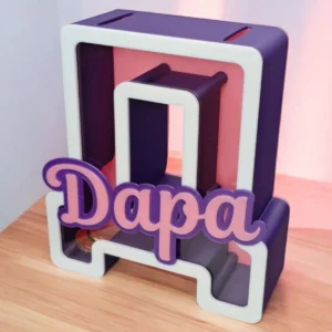 персонализирана-3d-касичка-буква-д-име-дара-виолетова